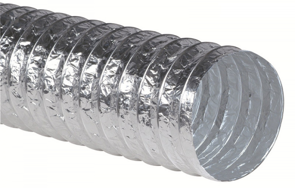 Tubo flessibile in alluminio, tubo flessibile in alluminio per impianti di  ventilazione e climatizzazione dell'aria - TEKNOWOOL AIR SRL